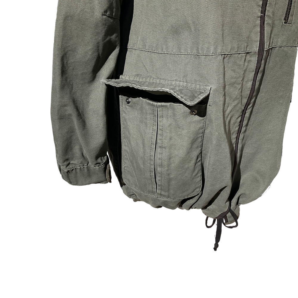 Zara Woman Olive & Black Oversized Jacket - Picture 4 of 8